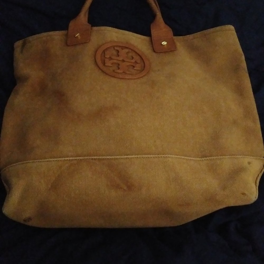 Tory Burch canvas tote bag